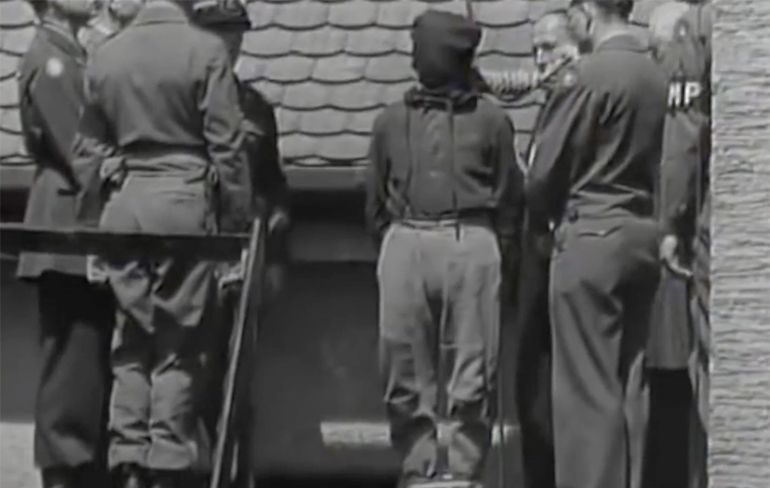 Compilatie van executies van Nazi-oorlogsmisdadigers