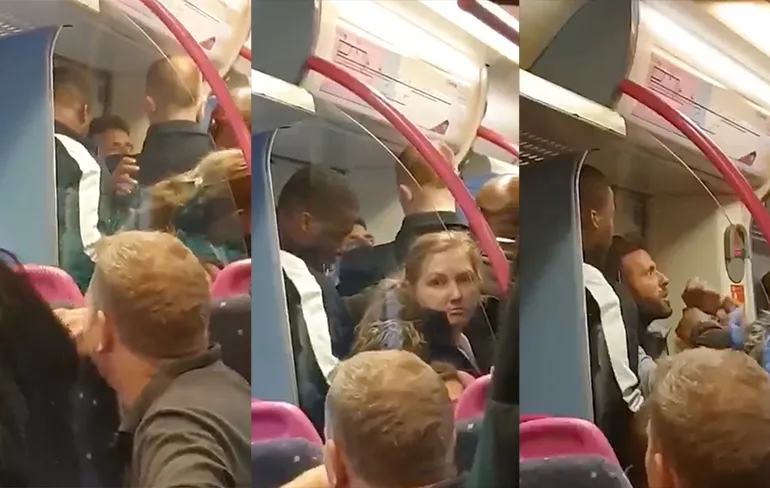 Conducteur is smoesjes zat en legt iemand met kopstoot zwijgen toe