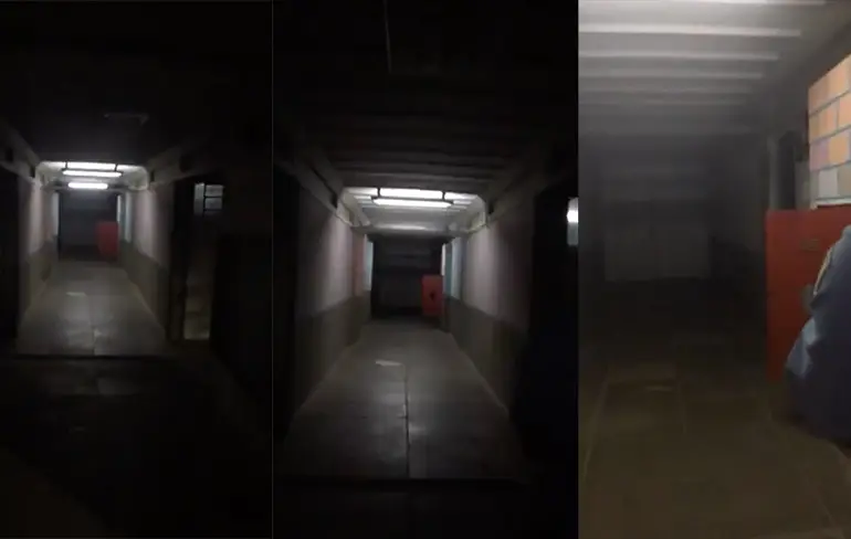 Creepy: Deur in mortuarium blijft klapperen