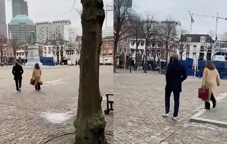 Daar is echte Nederlandse Karin weer: "Hugo, kijk me aan als je ballen hebt"
