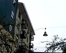 Dak van gebouw Dallas is ineens ijsvrij