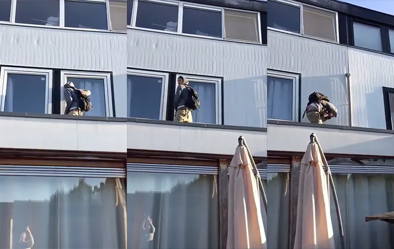 Dakrukker actief in Landsmeer?