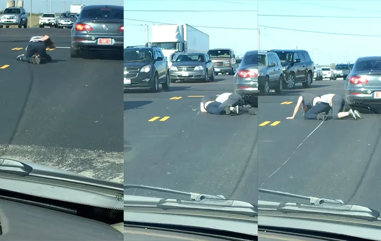 Dames vechten meningsverschil even uit op straat