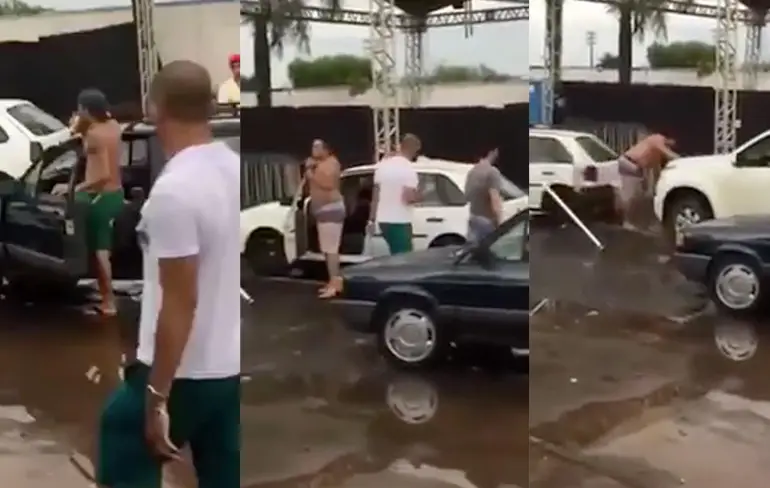 De andere kant van carnaval in Brazilië: Road Rage!
