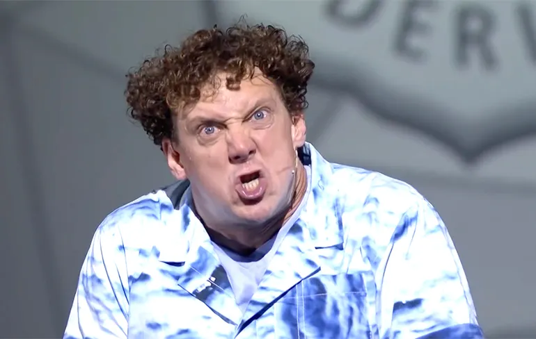 De Duitse vioollerares van Jochem Myjer was er eentje van de oude stempel