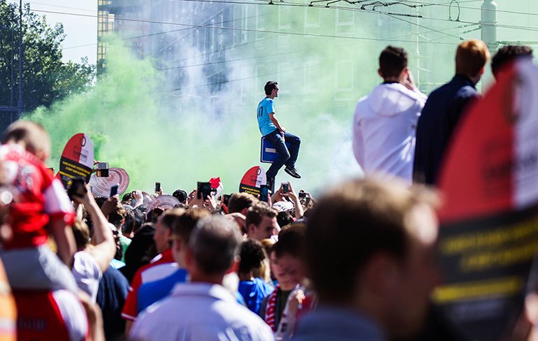 De huldiging van Feyenoord in foto's!