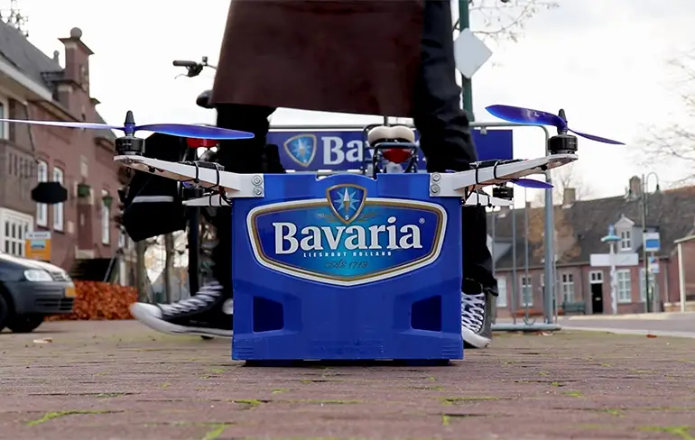 De Kratcopter: Nooit meer zonder bier!