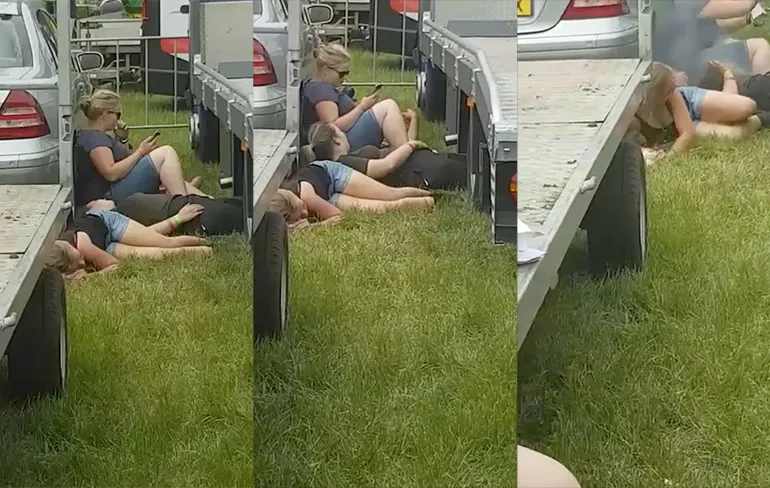 Denk je uiltje te kunnen knappen tijdens autorodeo Hengevelde...