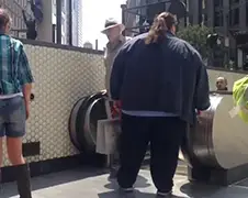 Deze Stairmaster is echt het toppunt van luiheid!