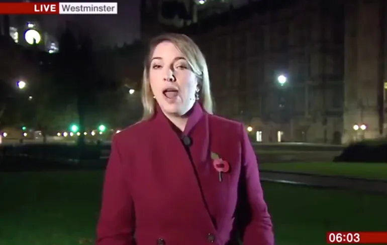 Die keer dat een BBC Verslaggeefster getrakteerd werd op spannende geluiden