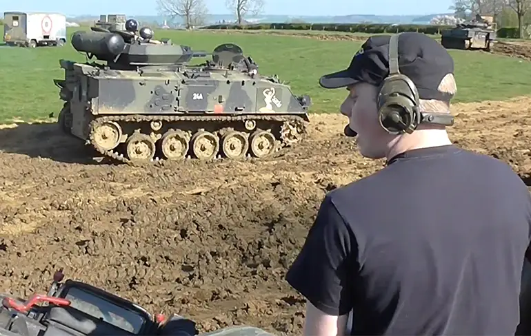 Dit wil je doen: Paintball spelen met tanks