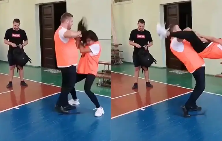 Docent biedt een helpende hand en daarna ben je een stuk haar kwijt