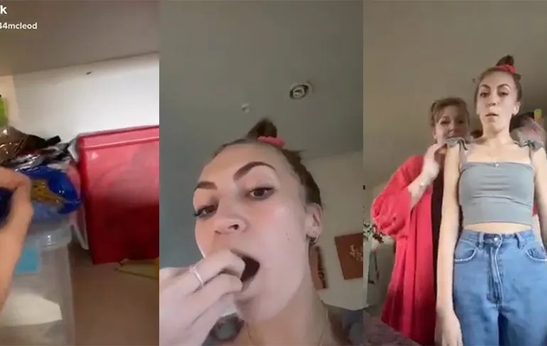 Dochter laat moeder schrikken met krakende nek