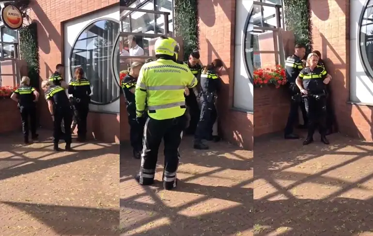 Doorgedraaide GroenLinks-wethouder spuugt agent in gezicht na aanhouding