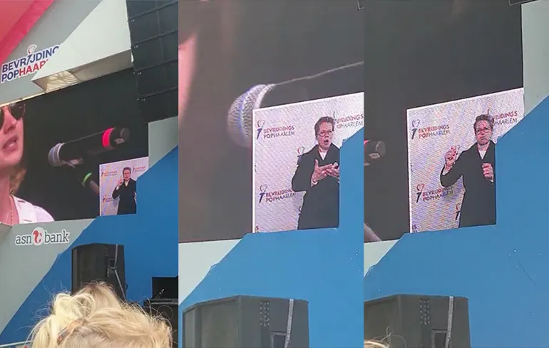 Doventolk gaat lekker los op Jett Rebel op Bevrijdingspop Haarlem