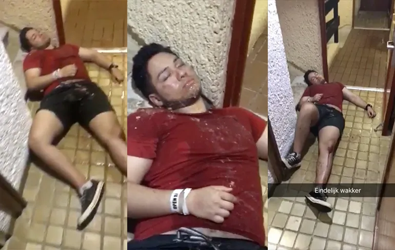 Dronken Mexicaan heeft slechte ervaringen met Nederlanders in Cancun