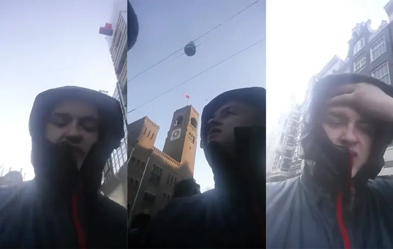 Dronken Schot ging stappen in Glasgow, wordt wakker in... Amsterdam!