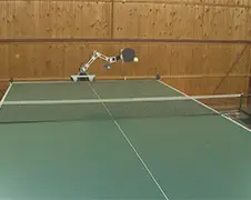 Duitser maakt tafeltennis robot