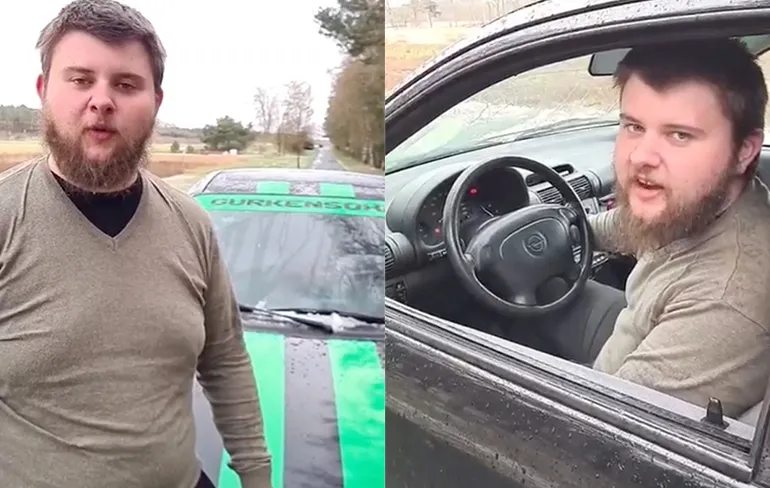 Duitsers maken geen grappen: Maak kennis met Opel-rijder Hans