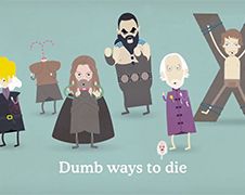 Dumb Ways to Die Game of Thrones Editie