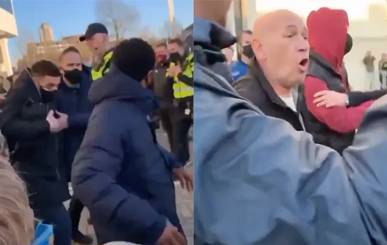 Dusan Tadic nageroepen en bekogeld onderweg naar spelersbus