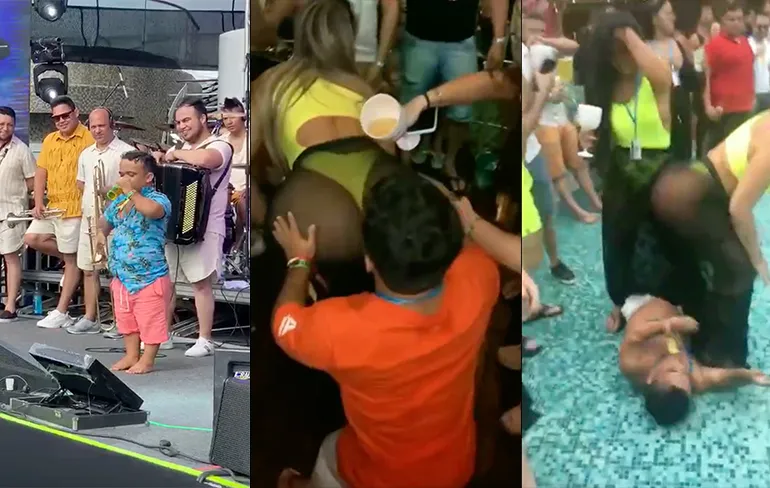 Dwerg gaat harder dan het geluid op een feestje