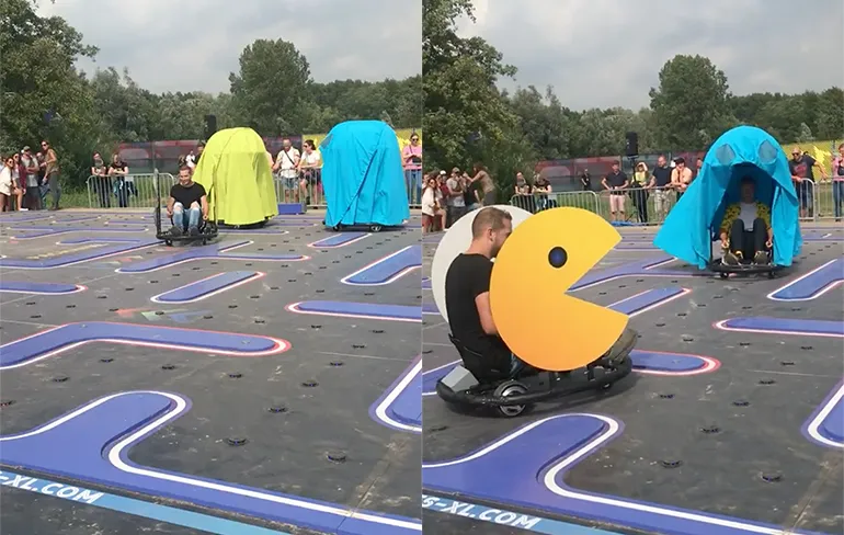 Echt Pac-Man spelen op Lowlands 2019