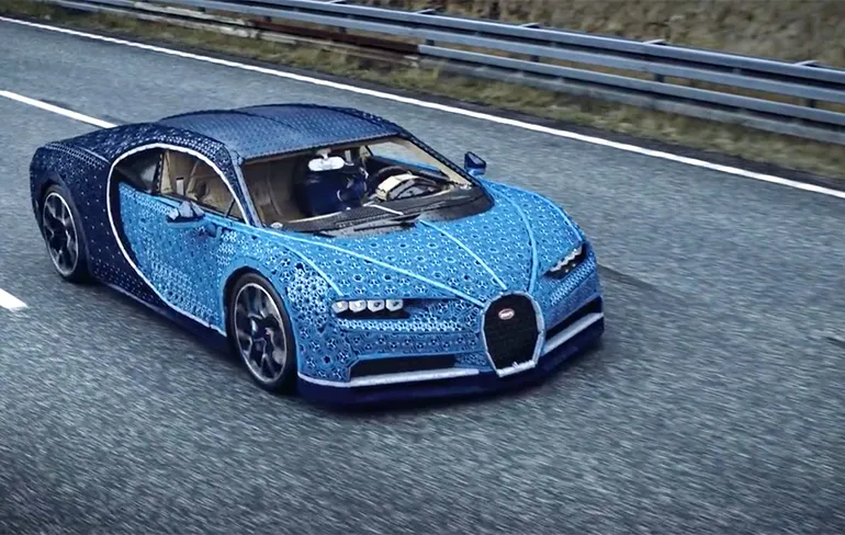Echte toy voor boys: Bugatti Chiron van Lego Technic