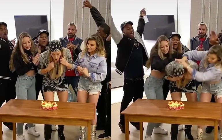 Een fijne verjaardag! Hopelijk krijg je een nieuwe tafel!