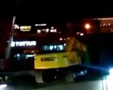 Een graafmachine afleveren doe je NIET zo!