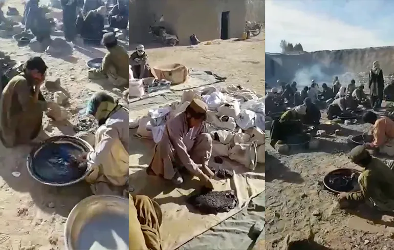 Een kijkje hoe hash wordt gemaakt in Afghanistan