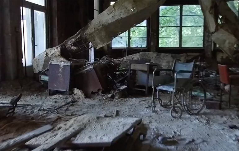 Een kijkje in een verlaten sanatorium in Amerika
