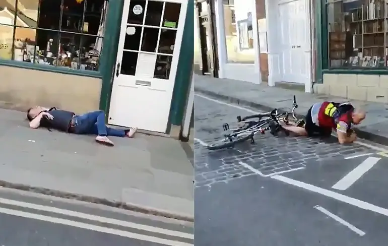Een tandem als kroegfiets is absoluut geen goed idee