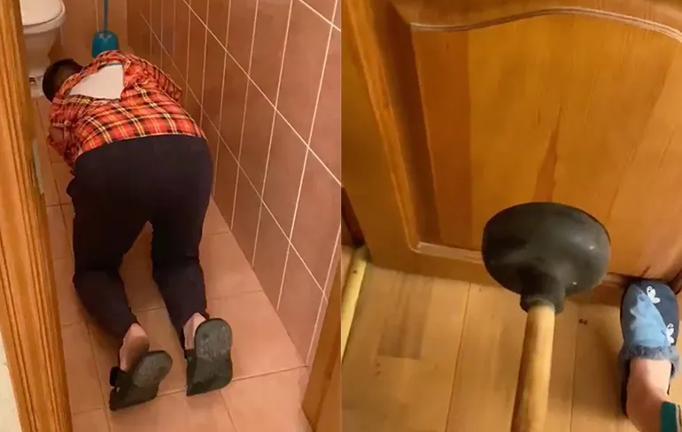 Een week niet kunnen lopen, maar wel een leuke viral video