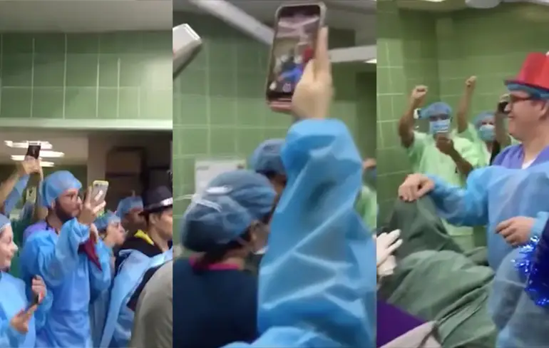 Eerst geboren baby in 2019 in Guatemala is nogal een feestje