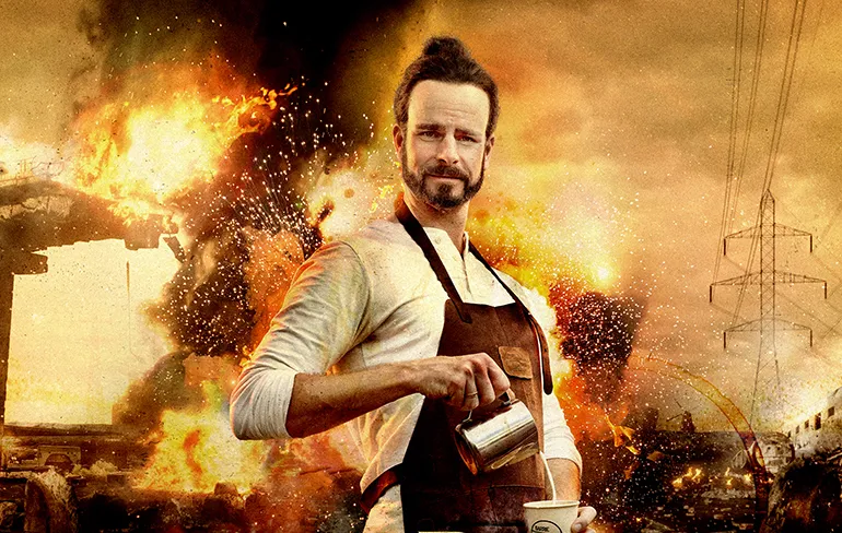 Eerste beelden Henry van Loon als Barrie Barista