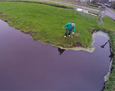 Eerste keer vliegen met Drone altijd moeilijk!