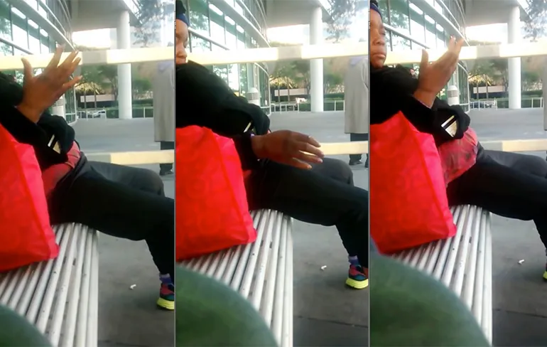 Eh mevrouw, misschien toch maar even laten testen op schaamluis?