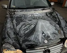 Eigenaar Mercedes groot fan van The Walking Dead