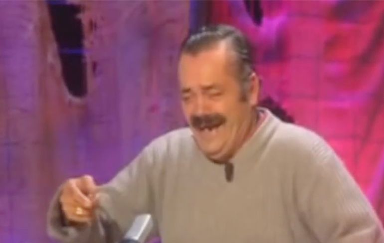 El Risitas kan ook smakelijk lachen om aso Grapperhaus