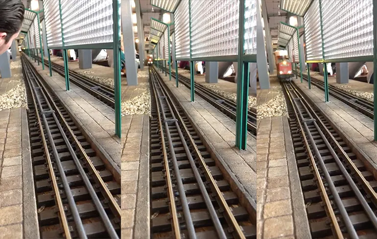 Elke kroeg zou zo'n treintje moeten hebben