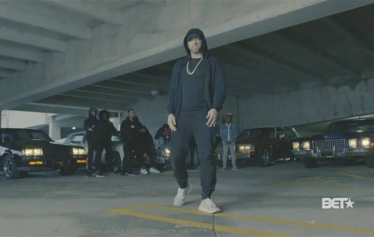 Eminem fileert Donald Trump in nieuwe rapvideo