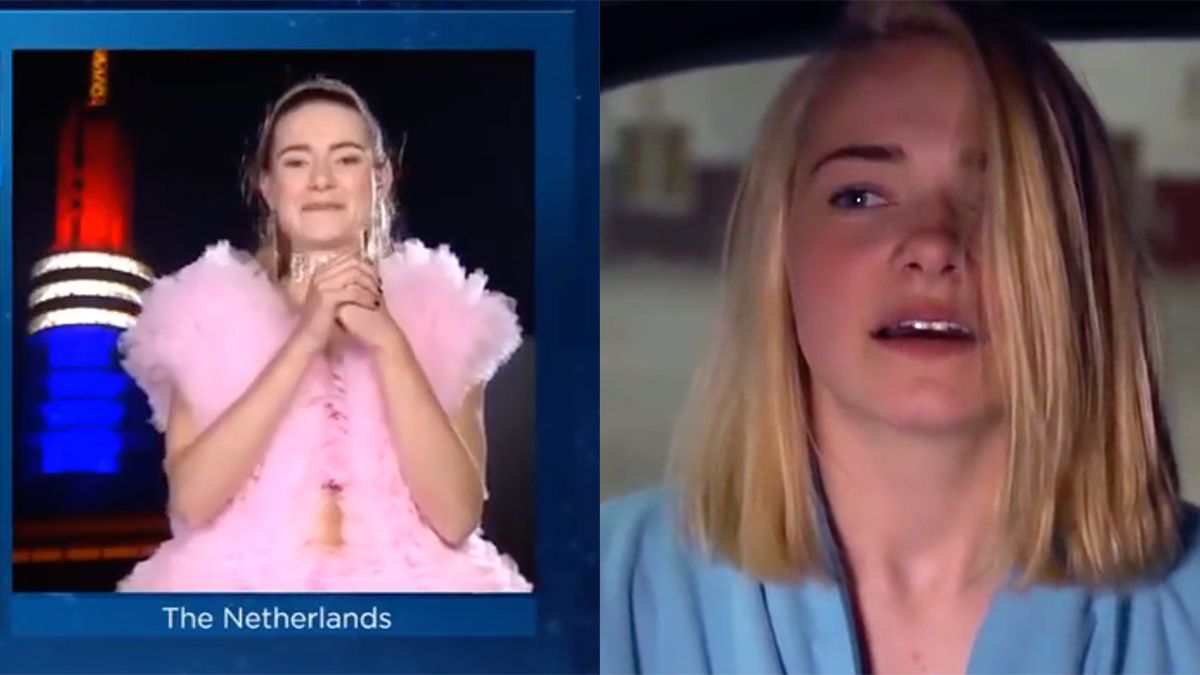 Emma Wortelboer deelt sneer uit naar Madonna tijdens Eurovisie Songfestival