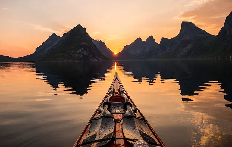 Enorme mooie foto's tijdens kajakken van Tomasz Furmanek