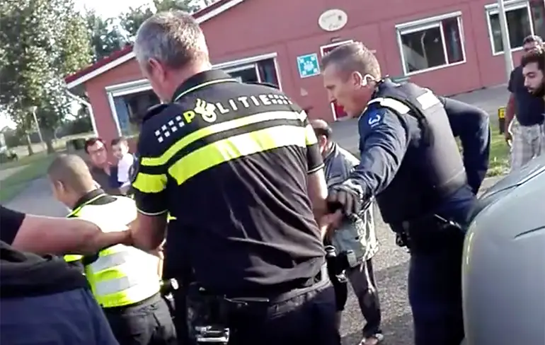 Erg gezellig vandaag bij AZC in Burgum...