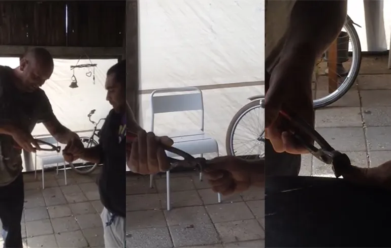 Even een nagel trekken bij een maatje...