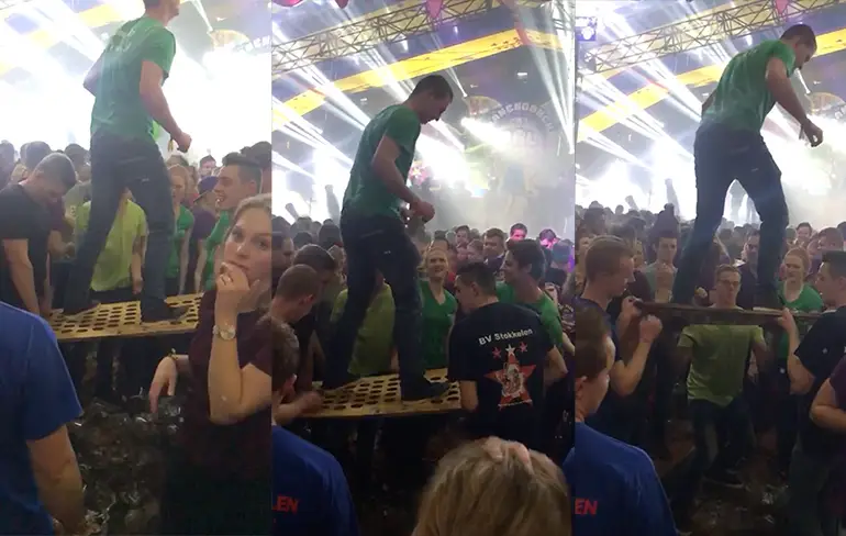 Even lekker hangen, maar moeder karma grijpt haar momentje