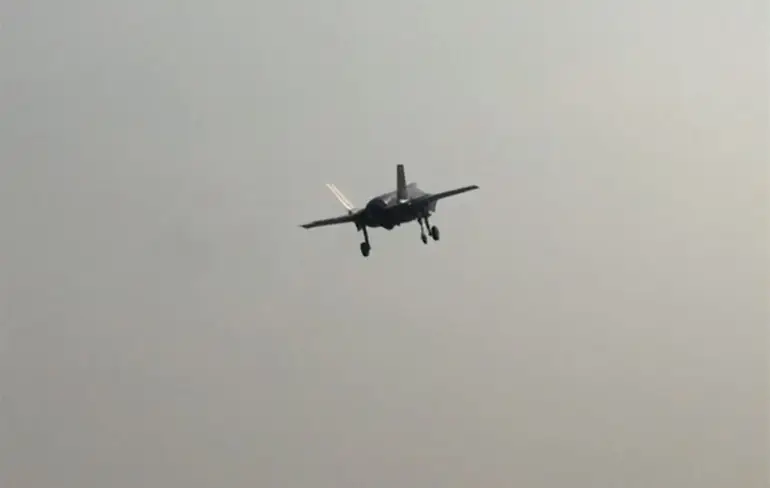 F-35 Touch and Go Vliegbasis Volkel