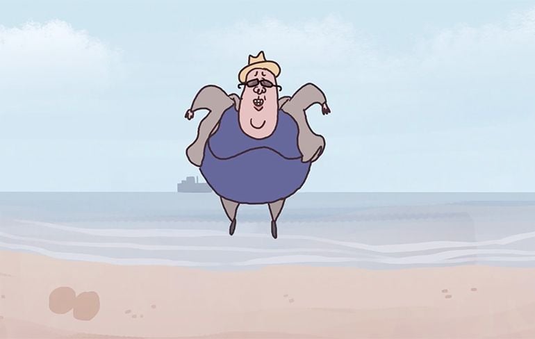 Fan van Ben maakt animatie video van zomerhit I fly with you