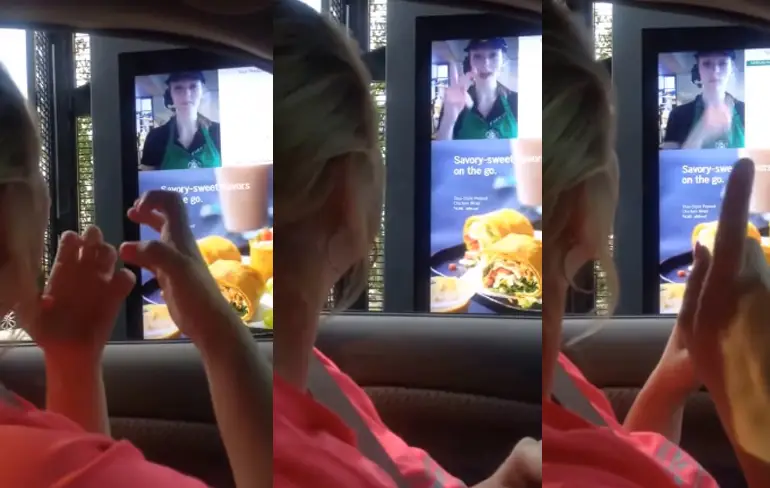 Feelgood-video van de dag!  Reden werknemer Starbucks!